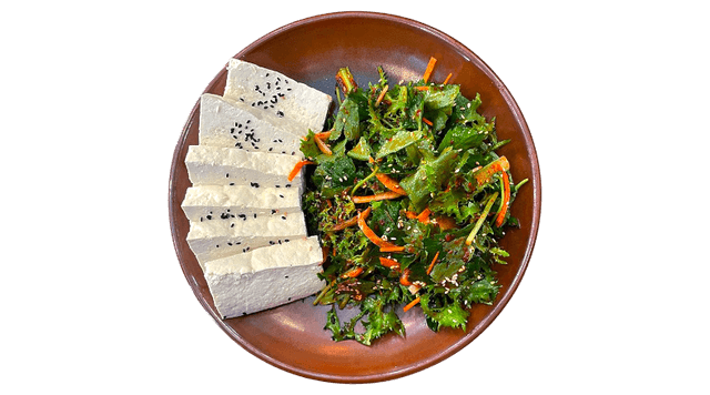 Tofu med krydret salat 1