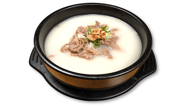 Myeongga mal əti sümüyü şorbası 1