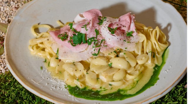 Jambon + Aglio e Olio (czosnek i oliwa z oliwek) autorstwa Dani 1