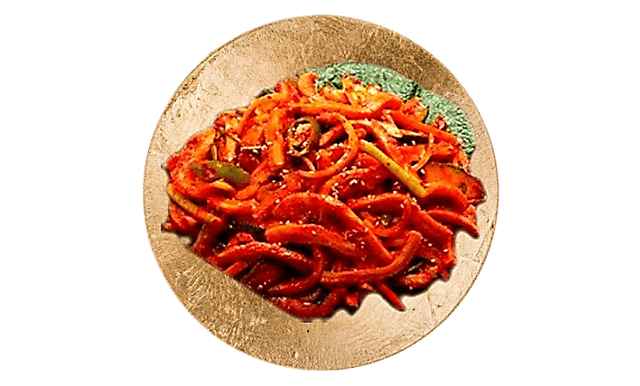 Beef Tribe Salad with Sprouts and Ginseng 1