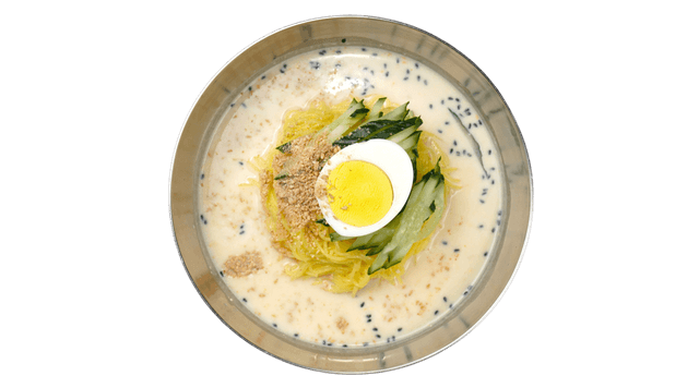 Noodles in Cold Soybean Soup 1