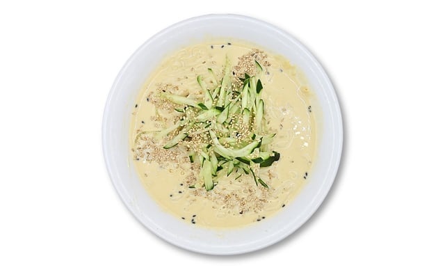 Noodles in Cold Soybean Soup 1