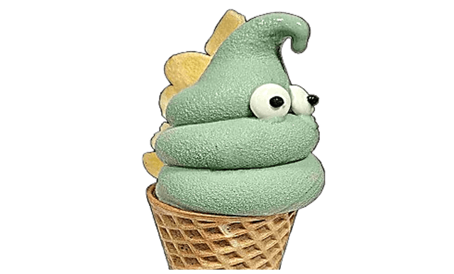 Glace à l'armoise et à l'ail 1