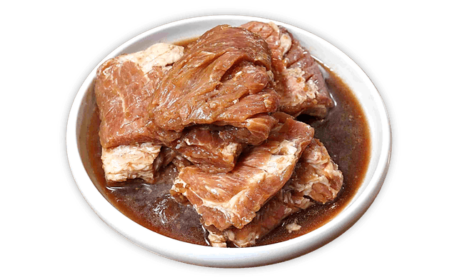 Costeleta de porco coreana grelhada de tamanho gigante 1