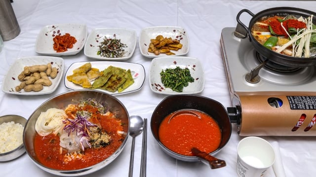 Sliced Raw Wild Seafood in Cold Broth 1