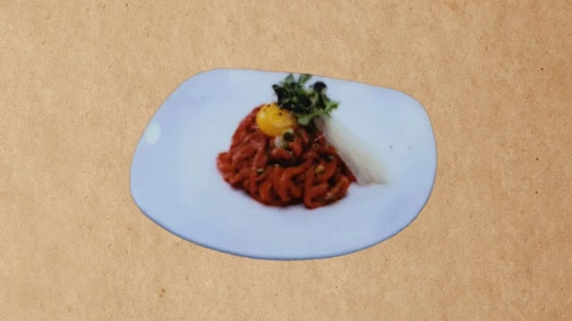 Red Chili Paste Beef Tartare 1
