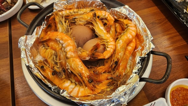 Grillowane krewetki 1