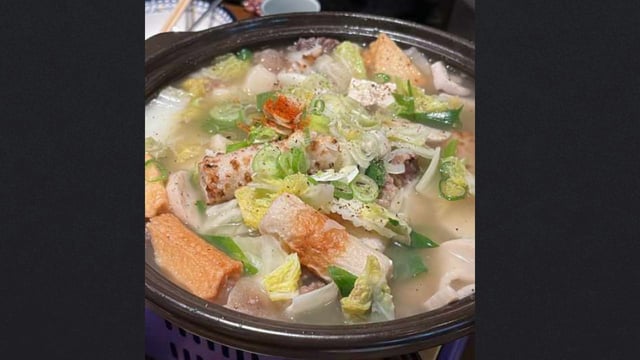 Kansai-style Ox tendon and Fishcake Hot Pot 1