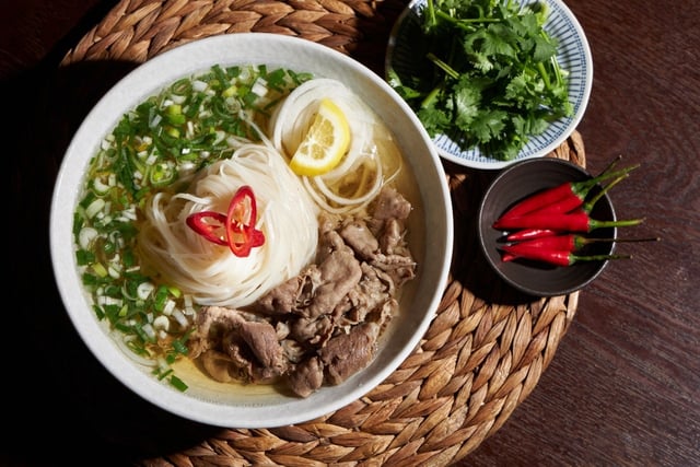 Rice Noodle Soup with Beef 1