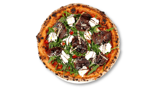 Burrata ve Bresaola Pizza 1