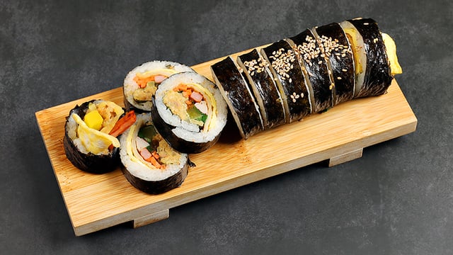 Thunfisch-Seetang-Rolle 1