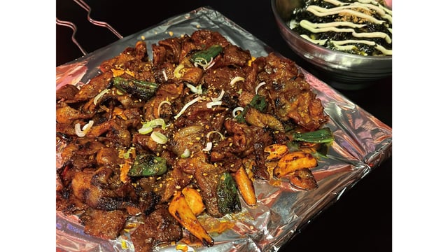 Grilled Red Chili Paste Bulgogi + Steamed Rice Ball 1