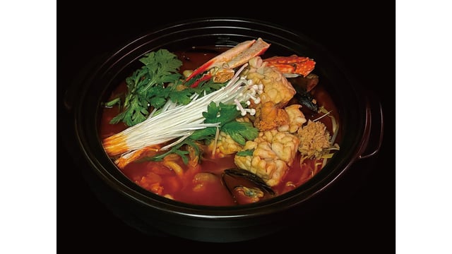 Spicy Fish Intestine and Roe Soup 1