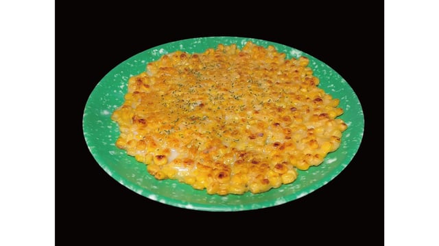Corn Pancake with Mozzarella Cheese 1