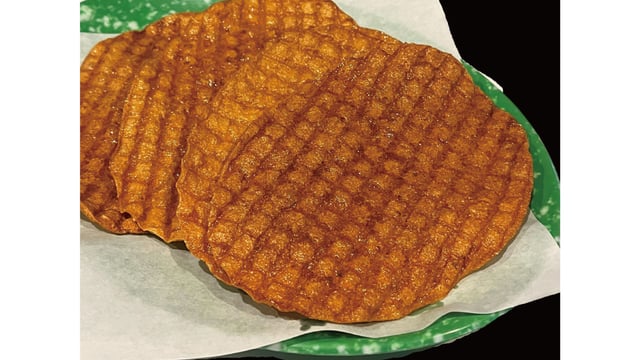 Deep-fried Filefish Jerky 1