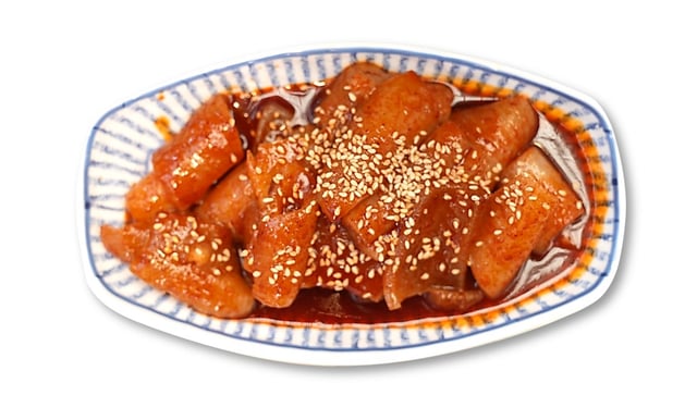 Geschmorte Schweineschwarten (Schweineschwarte) 1