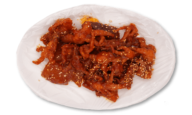 Braised Chicken Feet + Pork Rinds 1