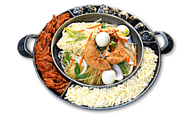 Set A: Tteokbokki + Kaki Chiken Rebus + Keju Mazzarella 1