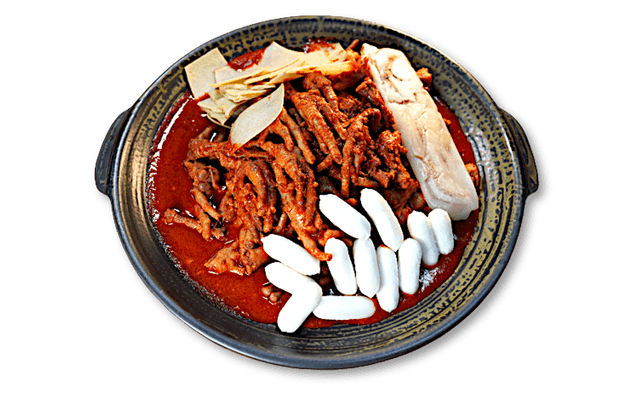 Set B: Tteokbokki + Kaki Chiken Rebus + Cumi-cumi 1