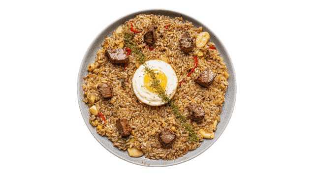 Steakový pilaf v kostkách 1