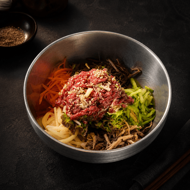 Bibimbap sa Goveđim Tatarom 1