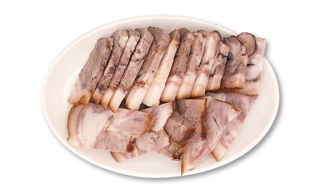 Boiled Pig's Head Meat Slices 1
