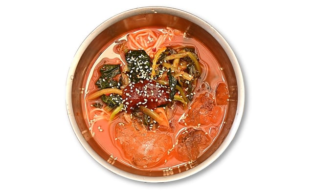 Mee dengan kimchi lobak mudah 1