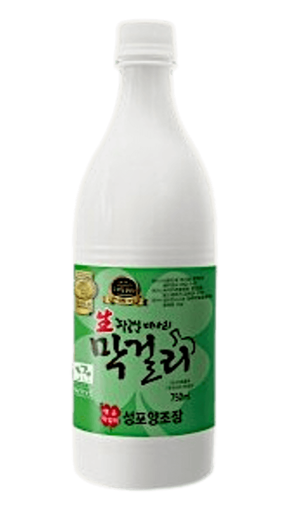 Palgongsan Water Parsley Unrefined Rice Wine 1