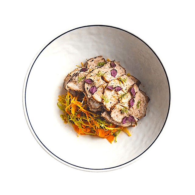 Porc Fred amb Amanida Chojang de Kim 1