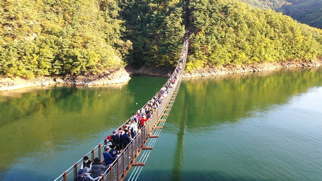 옥순봉 출렁다리 3