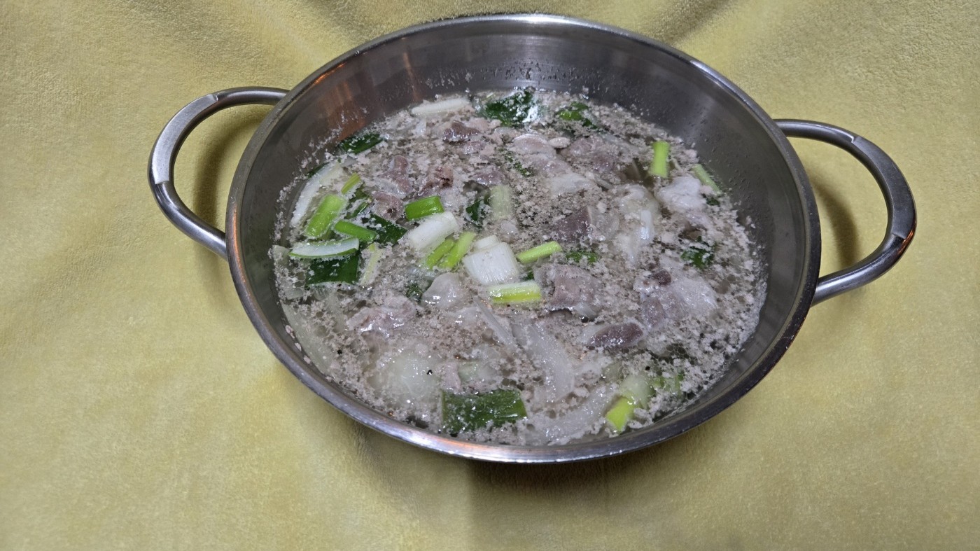 Beef Brisket and Bone Soup 1