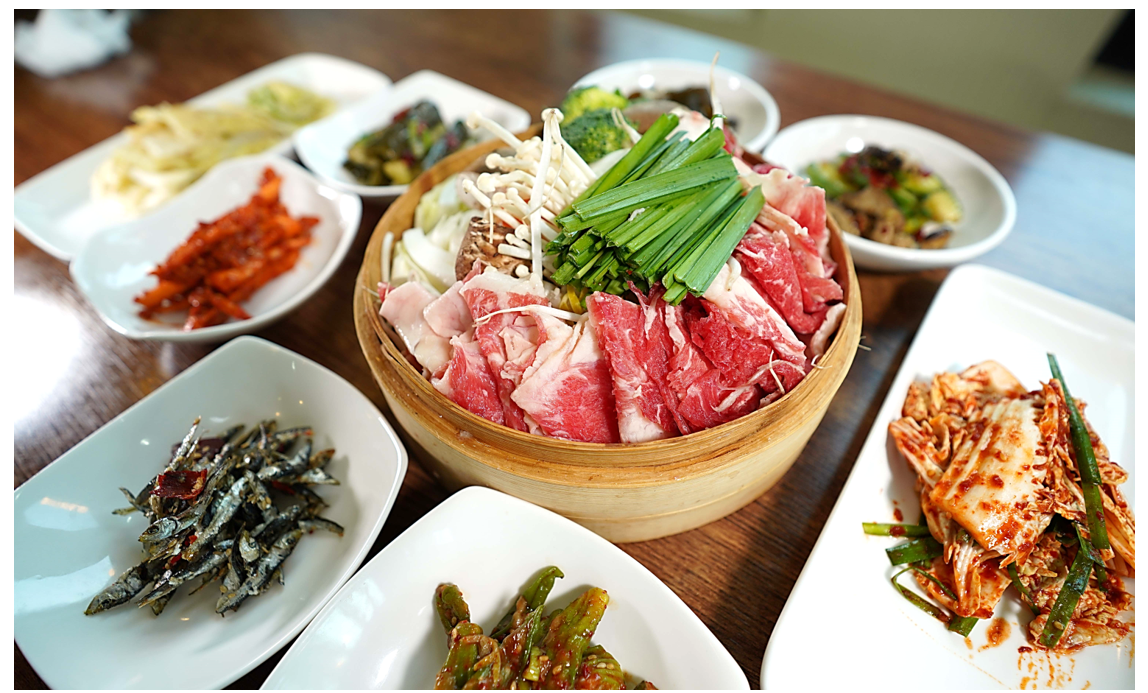 Steamed Beef and Vegetables Set Menu 1