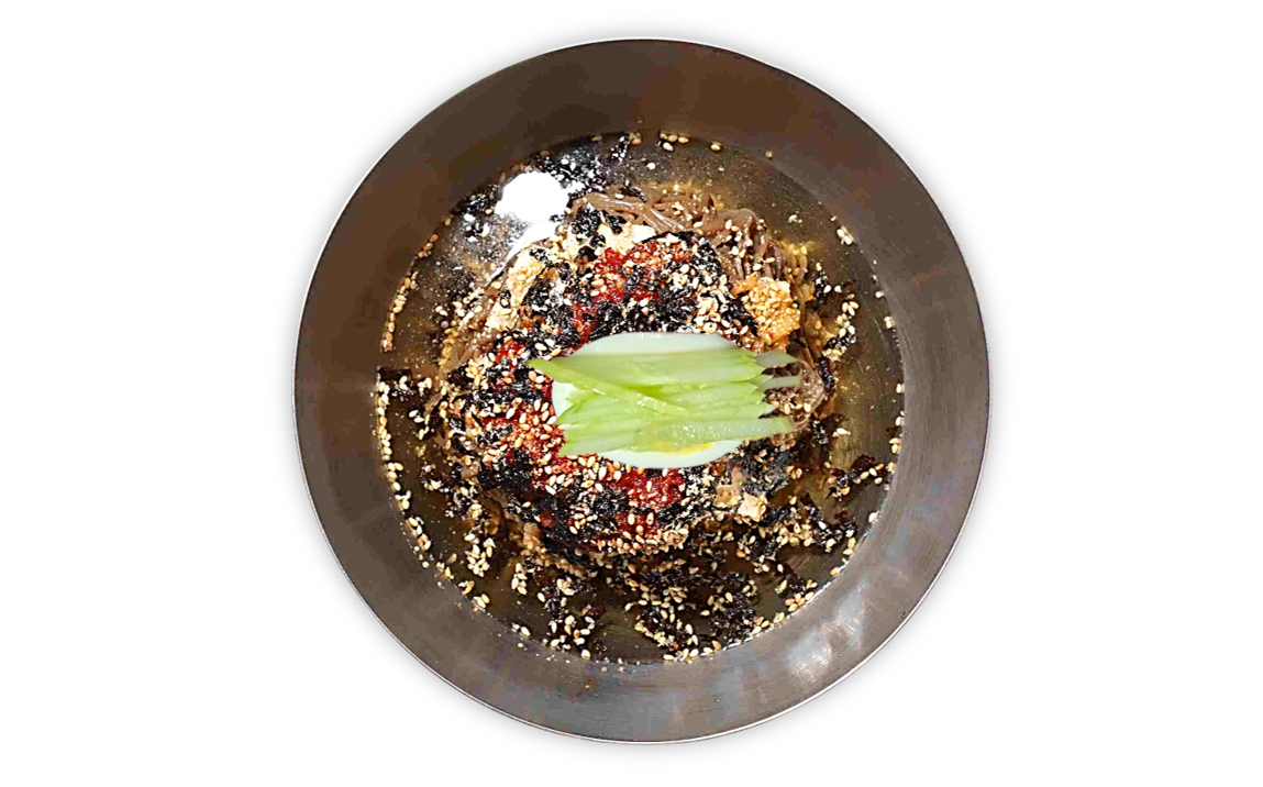 Fideos de trigo sarraceno en caldo frío 1