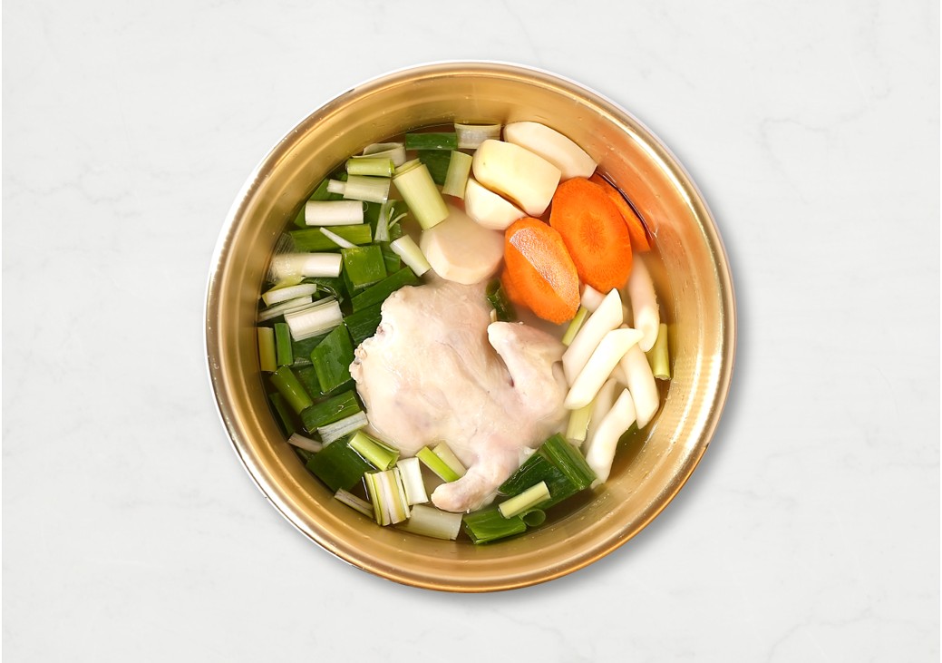 Whole Chicken Soup with Noodles 1