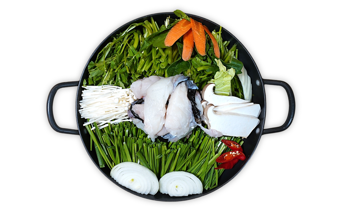 Dark Rough-backed Puffer Fish Soup 1