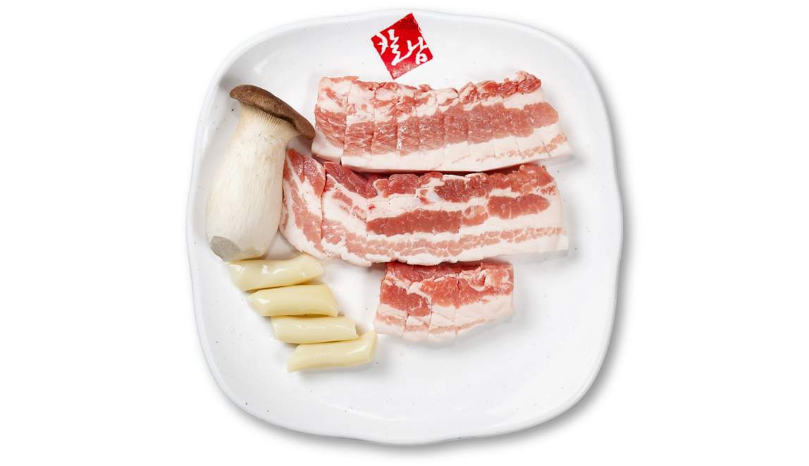 Gegrillter Schweinebauch 1