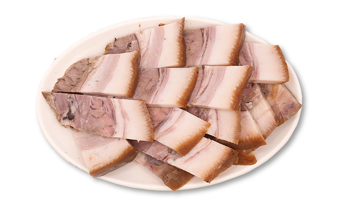 Irisan Daging Kepala Babi Rebus 1