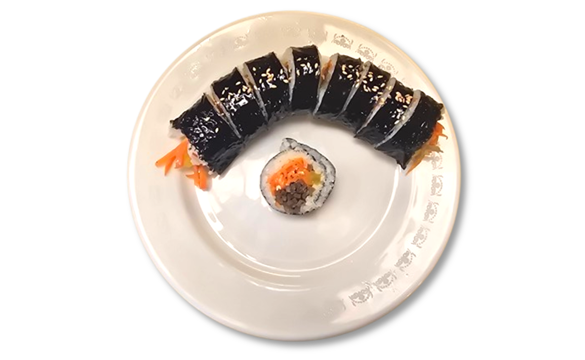 야채김밥 1