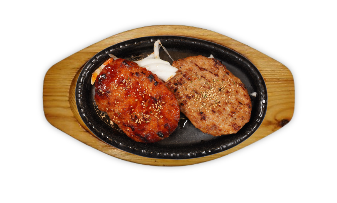Combo Grilled Beef and Pork Patties 1