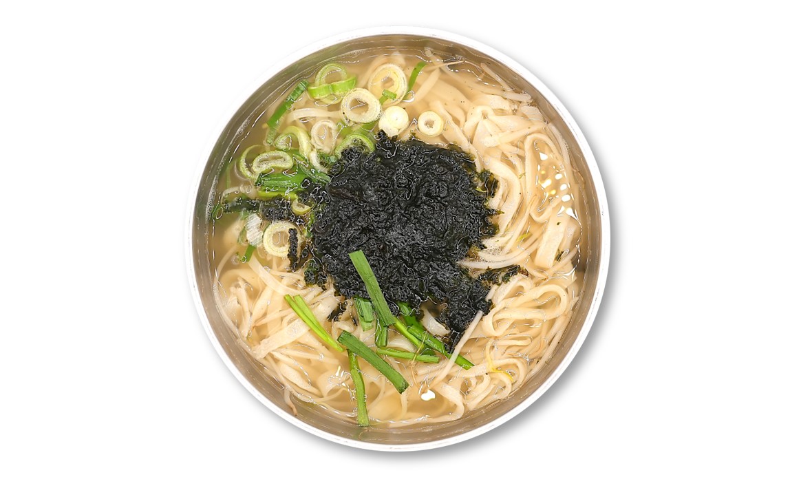 บะหมี่เส้นสดทำมือในน้ำซุป 1