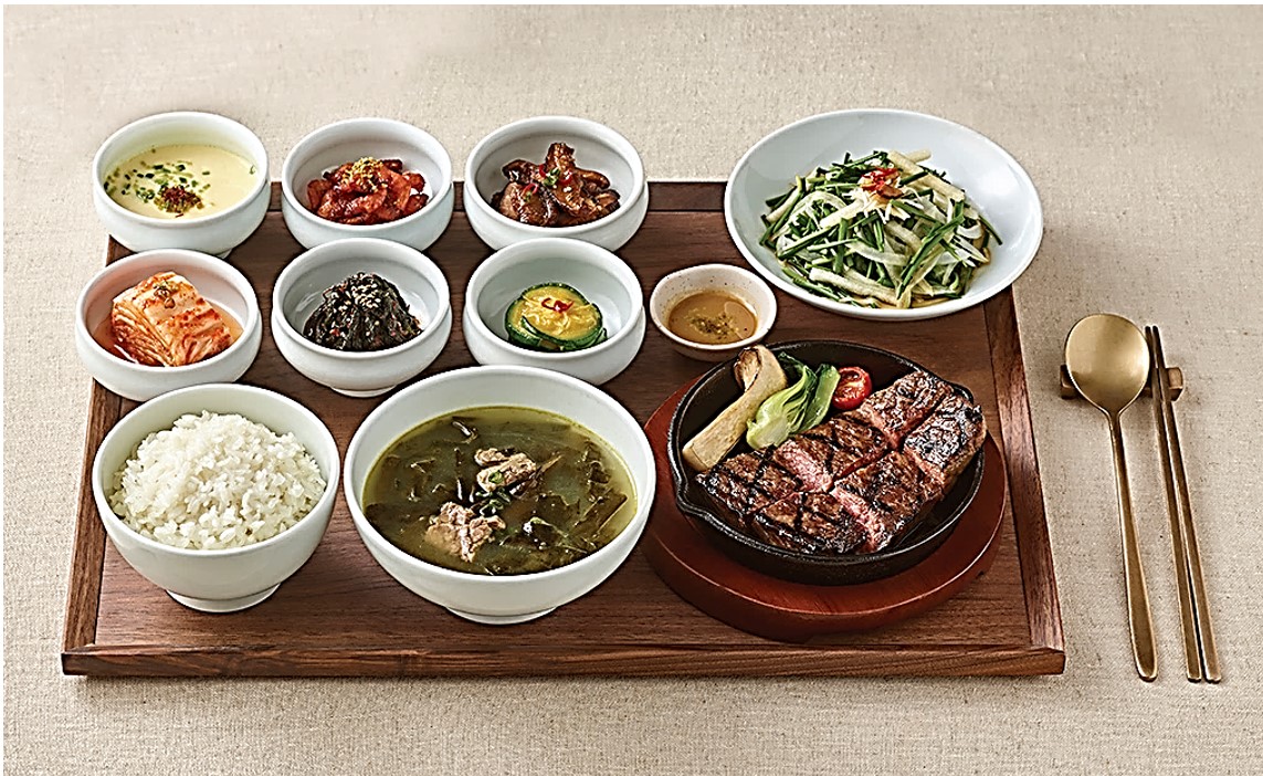 Grilled Premium Beef Sirloin Set Menu 1